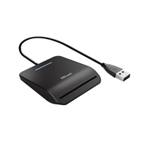 TRUST čtečka karet PRIMO (DNI, smartcard), externí, USB, 100cm