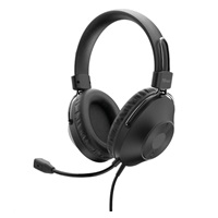 TRUST sluchátka s mikrofonem HS-250 Over-Ear USB Headset