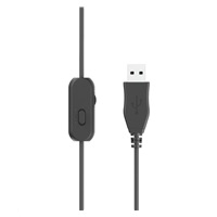 TRUST sluchátka s mikrofonem Ozo Over-Ear USB Headset