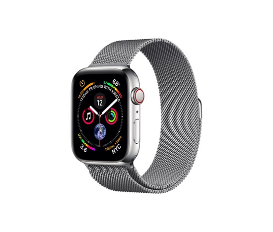 COTECi ocelový magnetický řemínek pro Apple Watch 38 / 40mm šedá