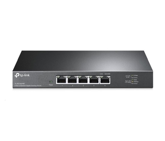 TP-Link switch TL-SG105-M2 (5x2,5GbE, fanless)