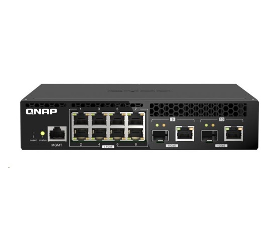 QNAP switch QSW-M2108R-2C (8x2,5GbE,2x10GbE RJ45/SFP+)