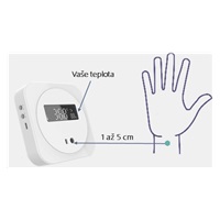 Uniview OHE-TWP02-D-S31 - Malý kancelářský Terminál se zápěsťovým měřením teploty, napájení skrz USB