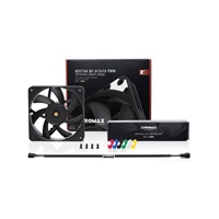 NOCTUA Ventilátor NF-A12x15 PWM CH.BK.S, 120mm, černá