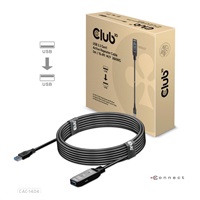 Club3D Kabel USB 3.2 Gen1 Active Repeater Cable M/F 28AWG, 5m