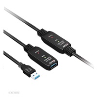 Club3D Kabel USB 3.2 Gen1 Active Repeater Cable M/F 28AWG, 10m