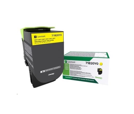 Lexmark C330H40 Žlutá vysokokapacitní tisková kazeta