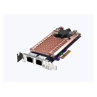 QNAP QM2-2P2G2T rozšiřující karta 2x2,5GbE, 2xM.2 NVMe 2280 PCIe Gen3x2 pro PC i NAS