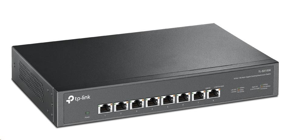 TP-Link switch TL-SX1008, 8x 10GbE, 1x Fan | eD system a.s.