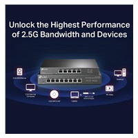 TP-Link switch TL-SG108-M2 (8x2,5GbE, fanless)