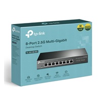 TP-Link switch TL-SG108-M2 (8x2,5GbE, fanless)