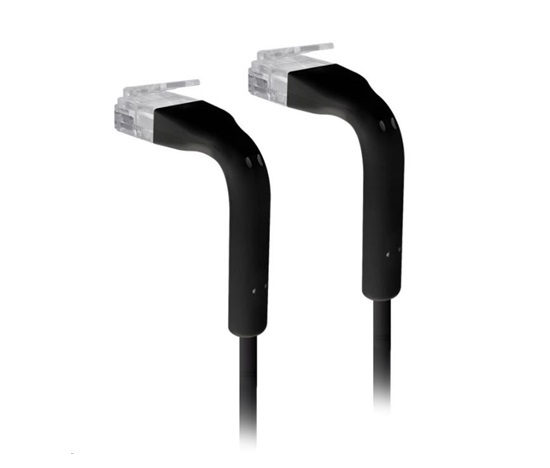 UBNT UniFi Ethernet Patch Kabel [0,22m, Cat6, UTP, licna, černý, 50ks]