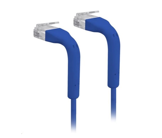UBNT UniFi Ethernet Patch Kabel [0,22m, Cat6, UTP, licna, modrý, 50ks]