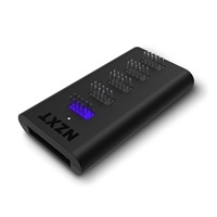 NZXT USB hub AC-IUSBH-M3, interní, 4xUSB 2.0 výstup, 1xUSB 2.0 vstup, 1xSATA, uzavřené magnetické tělo, černá