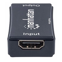 Manhattan HDMI opakovač, 4K HDMI Repeater, aktivní, do 40m, černá