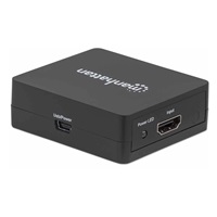 Manhattan HDMI rozdělovač, 1080p 2-Port HDMI Splitter, USB Powered, černá