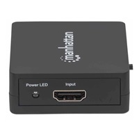 Manhattan HDMI rozdělovač, 1080p 2-Port HDMI Splitter, USB Powered, černá