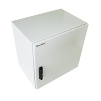 XtendLan 19" venkovní vodotěsný rozvaděč 12U 600x420, krytí IP55, nosnost 65kg, 3-bodový zámek, šedý