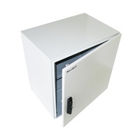 XtendLan 19" venkovní vodotěsný rozvaděč 12U 600x420, krytí IP55, nosnost 65kg, 3-bodový zámek, šedý