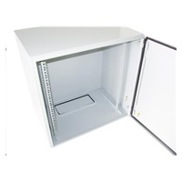 XtendLan 19" venkovní vodotěsný rozvaděč 12U 600x420, krytí IP55, nosnost 65kg, 3-bodový zámek, šedý