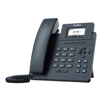 Yealink SIP-T30P IP telefon, 2,3" 132x64 grafický, 2x RJ45 10/100, PoE, 1x SIP, s adaptérem