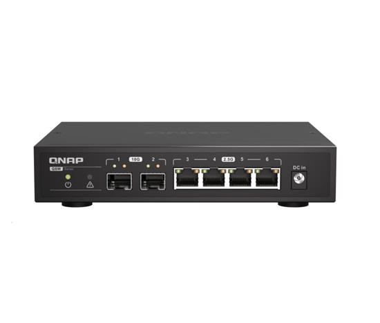 QNAP switch QSW-2104-2S (2x10GbE SFP+/4x2,5GbE/12W)