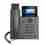 Grandstream GRP2602P [VoIP telefon - 2.21" 132 x 48 grafický,  4x SIP účet, 2x RJ45 10/100 Mbps, PoE]