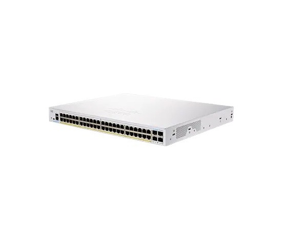 Cisco switch CBS250-48PP-4G (48xGbE,4xSFP,48xPoE+,195W)