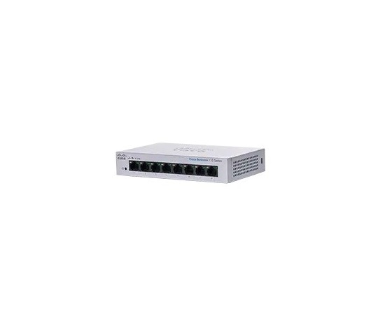 Cisco switch CBS110-8T-D (8xGbE, fanless)