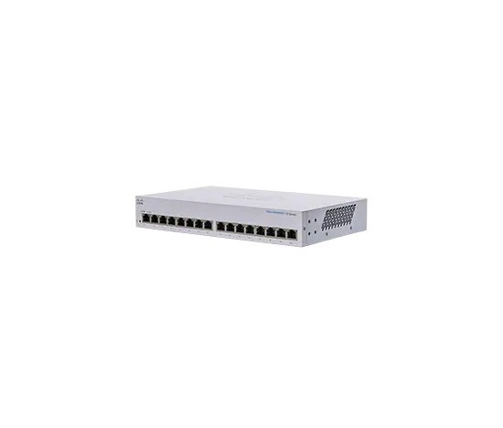 Cisco switch CBS110-16T (16xGbE, fanless)