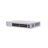 Cisco switch CBS110-24T (24xGbE, 2xGbE/SFP combo,fanless)