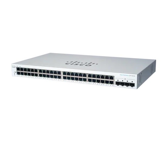 Cisco switch CBS220-48T-4G (48xGbE,4xSFP)