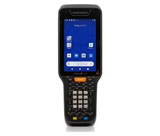 Datalogic Skorpio X5, 2D, XLR, BT, Wi-Fi, NFC, num., Gun, ext. bat., Android