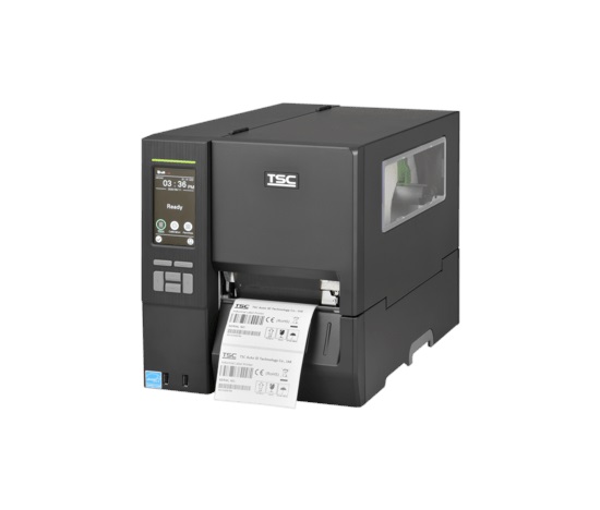 TSC MH641P, 24 dots/mm (600 dpi), rewinder, disp., RTC, USB, RS232, Ethernet
