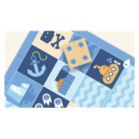 Dobrodružná mapa oceán pro robota cubetto