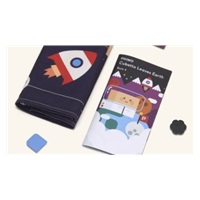 Dobrodružná mapa vesmír pro robota cubetto