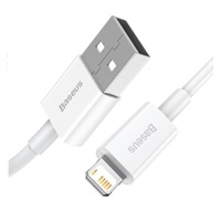 Baseus Superior Series rychlonabíjecí kabel USB/Lightning 2.4A 1m bílá