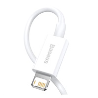 Baseus Superior Series rychlonabíjecí kabel USB/Lightning 2.4A 1m bílá