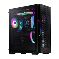 ADATA XPG case STARKER AIR Mid-Tower, bez zdroje, 1x 120mm + 1x 120mm ARGB, Černá
