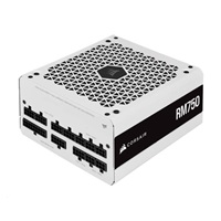 CORSAIR zdroj, RM750-80 PLUS Gold (ATX, 750W, Modular), bílá