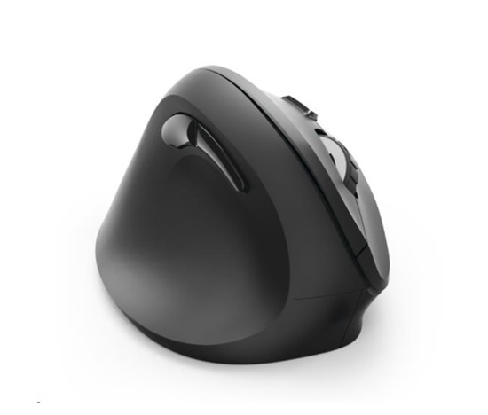 Hama vertikální ergonomická bezdrátová myš EMW-500L, pro leváky, černá