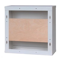 LEXI-Net univerzální skříň Basic 400x400x150 mm, montážní deska, bílá