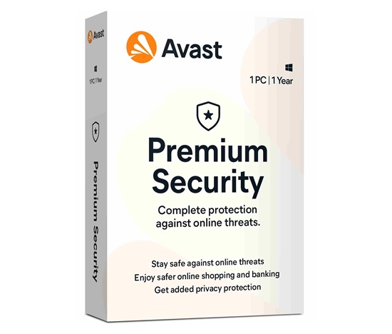 _Prodloužení  Avast Premium Security for Windows 1 zařízení na 12 měsíců