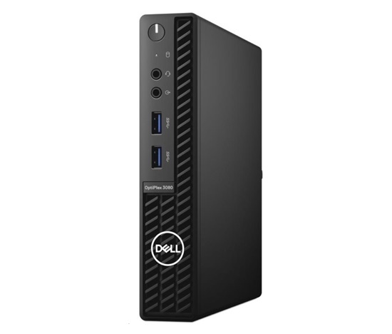 DELL PC Optiplex 3080 MFF/Core i5-10500T/8GB/256GB SSD/Integrated/TPM/WLAN + BT/Kb/Mouse/W10Pro/3Y Basic Onsite
