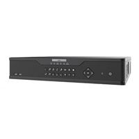 Uniview NVR, 16 kanálů, H.265, 4x HDD, 12Mpix (384Mbps/384Mbps), HDMI+VGA Full HD, ONVIF, 3x USB, audio