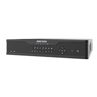 Uniview NVR, 32 kanálů, H.265, 4x HDD, 12Mpix (384Mbps/384Mbps), HDMI+VGA Full HD, ONVIF, 3x USB, audio