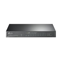 TP-Link CCTV Easy Smart switch TL-SG1210MPE (8xGbE, 1xGbE uplink, 1xGbE/SFP combo uplink, 8xPoE+, 123W, fanless)