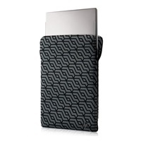 HP Protective Reversible 14 Blk/Geo Sleeve - pouzdro