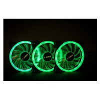 1stCOOL Fan KIT AURA EVO 1 ARGB, 3x Dual Ring ventilátor + ARGB Nano řadič