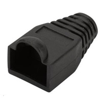 PremiumCord 25ks Krytek konektoru RJ45 - černá